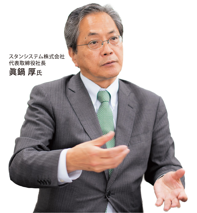 眞鍋　厚氏